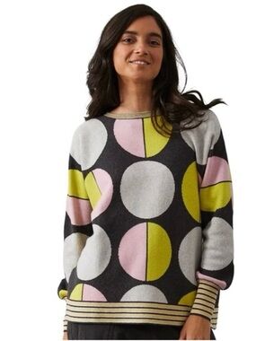 Zaket & Plover magic dot sweater size XS